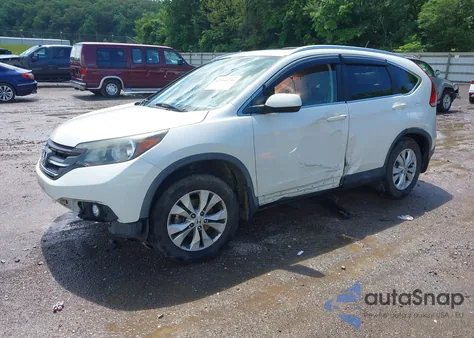 2014 Honda Cr-V Ex-L z USA, uszkodzony, nr VIN 5J6RM4H7XEL025198